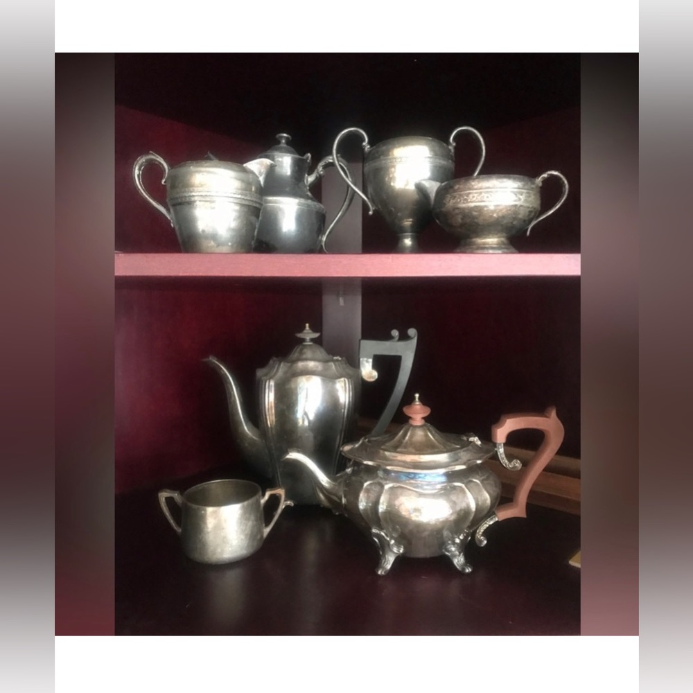 Vintage serving dishes; silver plated, cooper~ England , Canada